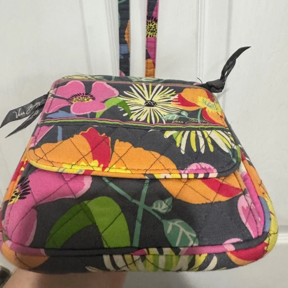 Vera Bradley Crossbody Bag Floral Print Lightweight‎ Travel Purse